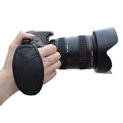Leather Hand Grip Cinturino Cinturino Da Polso Per Nikon D800 D810 D850 D500 D5 D4S D5000 D5100 D7000 D90 D3200 D3100 D5200 Dslr Slr Camera