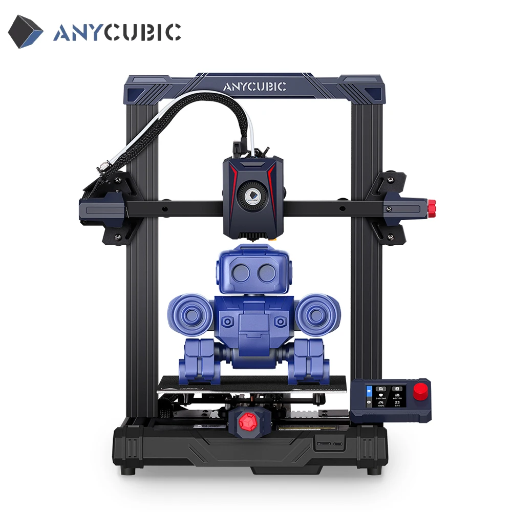 Anycubic Kobra 2 Neo 3D Printer 5X Stampa Rapida Con Estrusore Diretto Ventola Di Raffreddamento Efficiente Leviq 2.0 Stampa Autolivellante
