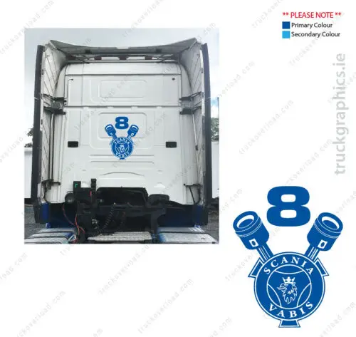 Per Scania Vabis, Adesivo, Grafico R/S Serie Topline, Highline (9)