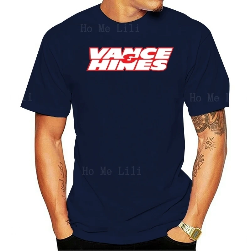 Magliette Da Uomo Di Alta Qualità Nuovissimo Vance Amp Hines Scarico Sport Plus Size Tee