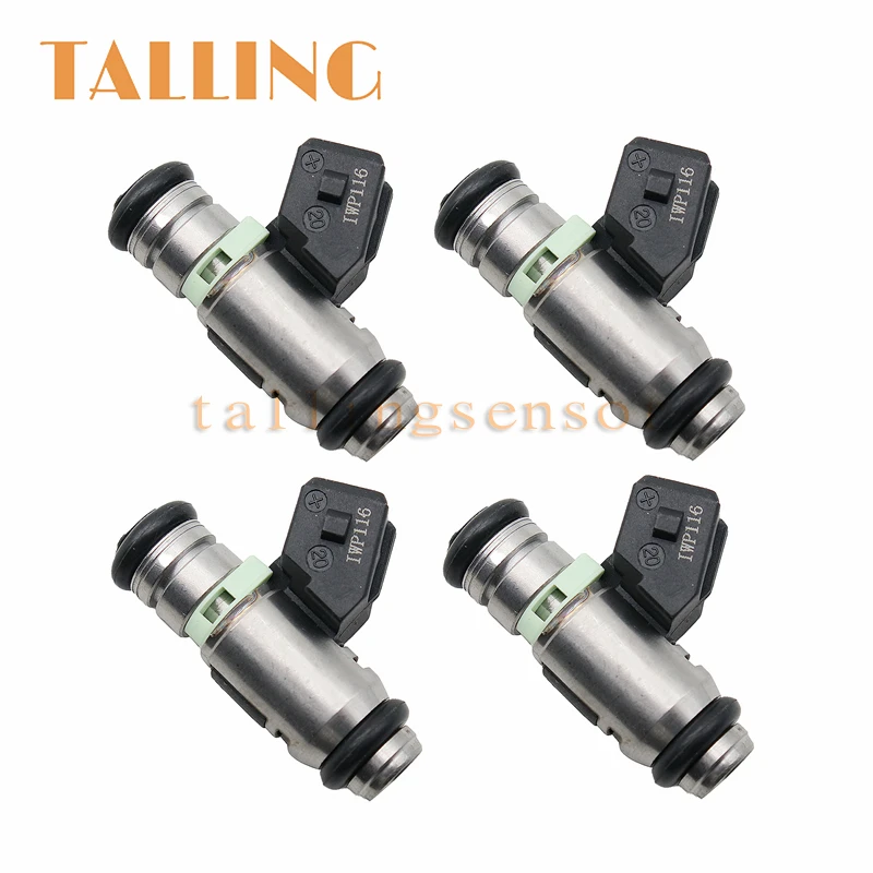 4 Pz Iwp116 Iniettore Di Carburante Per Fiat Panda Strada Palio Punto Doblo Siena Seicento 1.2 Nuovo