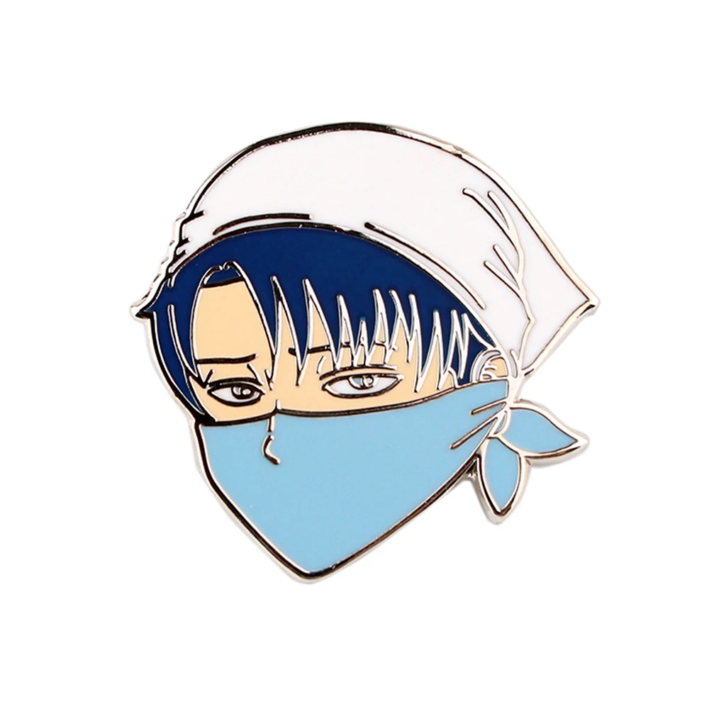 Anime Giapponese Attack On Titan Anime Smalto Spille Spilla Zaino Borsa Collare Risvolto Decorazione Distintivo Gioielli Amici Regali