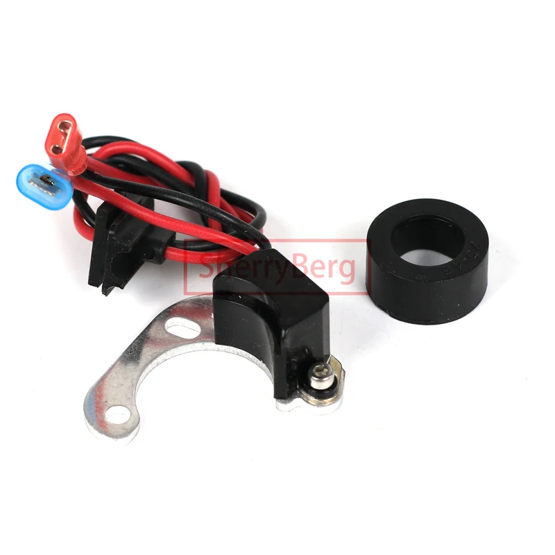 Sherryberg Distributore Kit Accensione Elettronica Per Land Rover Mini Mg Mgb Gt 1962 63-1978 Per Distributore Lucas 25D4 23D4 25D