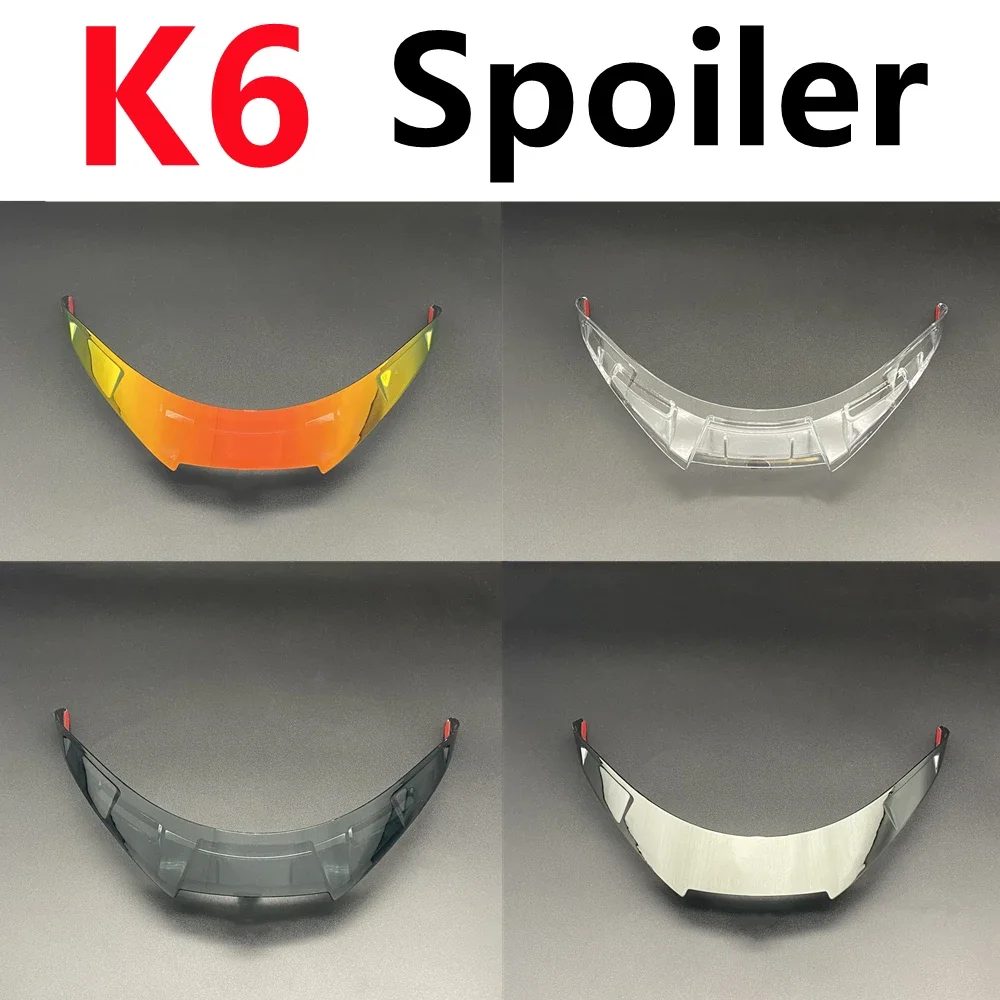 Sostituzione Spoiler Casco K6 Per Spoiler Posteriore Agv K6 Refit Spoiler Coda Decorazione Parti Casco Moto