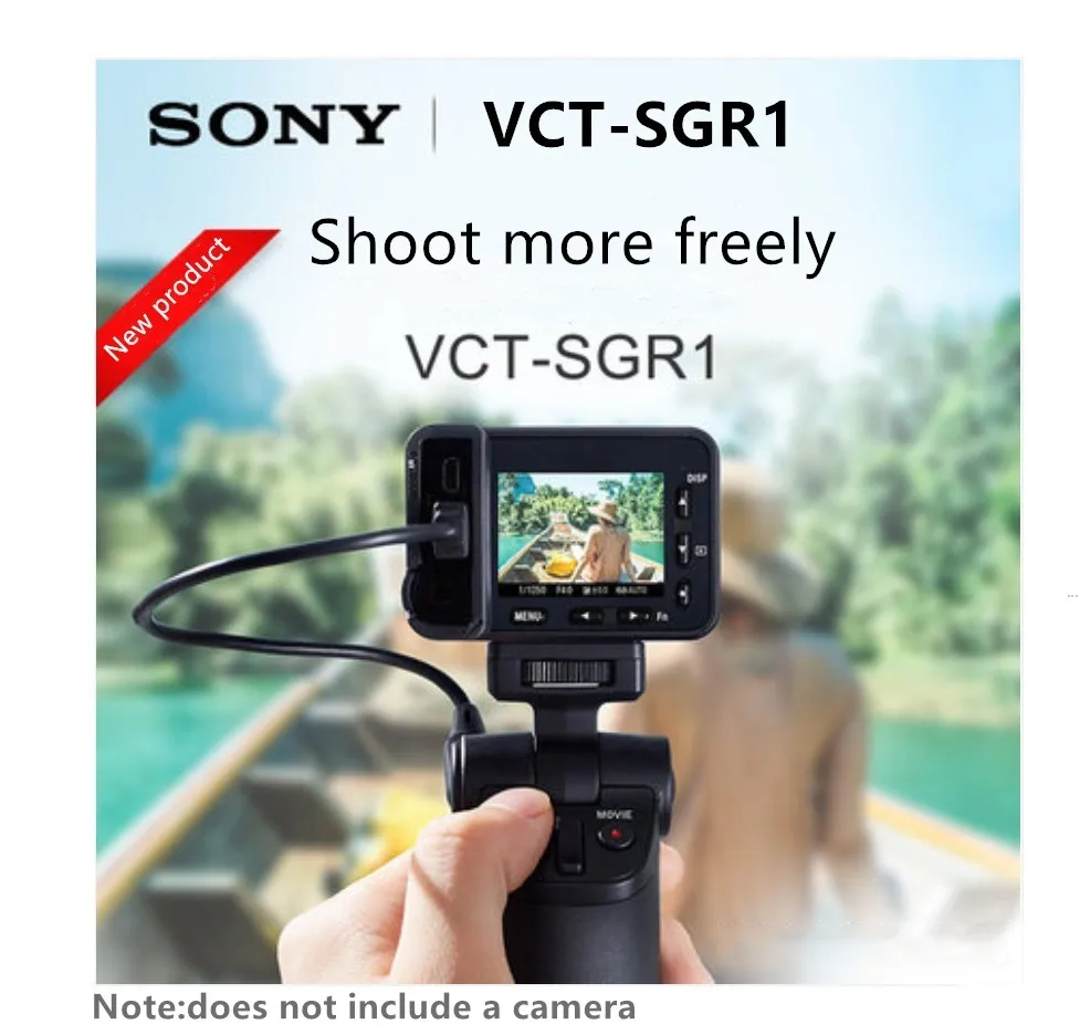Sony Vct-Sgr1 Multi-Funzione Di Ripresa Maniglia Per Sony Rxo Rx100M6 Rx100M5 Rx100M4 Rx100M3 Rx100M2 Hx90 Hx60 Wx500 Ripresa Grip