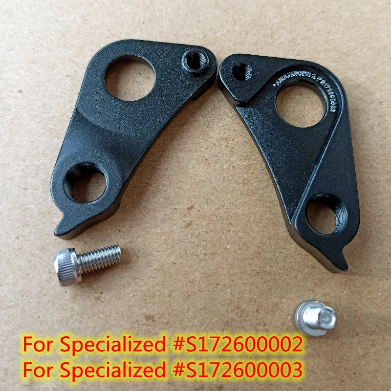 2Pcs Cnc Bike Hook Per Specialized S172600002 Fuse Comp Stompjumper Fsr Epic Camber Enduro Vado Bicicletta Deragliatore Mech Dropout