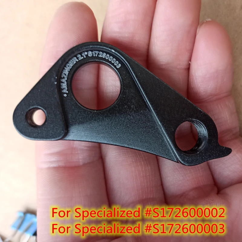 2Pcs Cnc Bike Hook Per Specialized S172600002 Fuse Comp Stompjumper Fsr Epic Camber Enduro Vado Bicicletta Deragliatore Mech Dropout