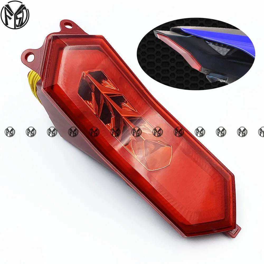 Per Yamaha Yzf R6 Yzf-R6 2017 2018 2019 2020 2021 Moto Led Fanale Posteriore Freno Posteriore Indicatore Di Direzione Indicatore Luminoso Posteriore N