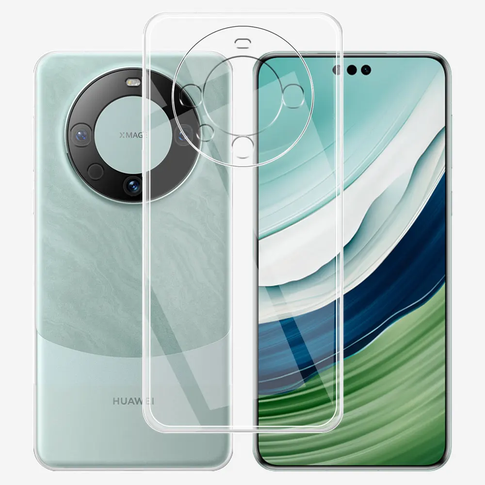 Per Huawei Mate 60 Pro Custodia Custodia Morbida In Silicone Trasparente Per Huawei Mate 60 50 Mate 50E 50 Pro Huawei Mate 60 Pro + Plus Fundas