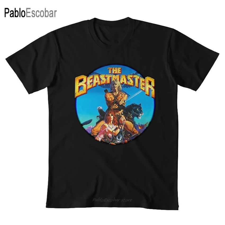 La Maglietta Beastmaster Beastmaster Beastmaster Beast Master Beast Master Marc Singer Pettiry Rip Stropicciato Fantasy Sword