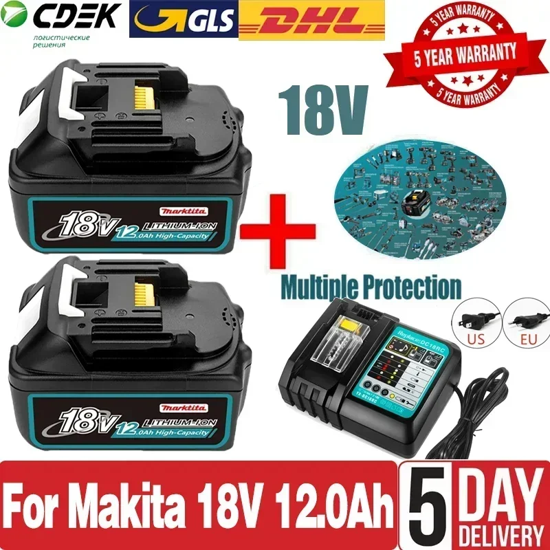 Bl1830 Per Batteria Makita 18V Batteria Ricaricabile 18650 Cella Agli Ioni Di Litio Adatta Per Utensile Elettrico Makita Bl1860 Bl1830 Lxt400