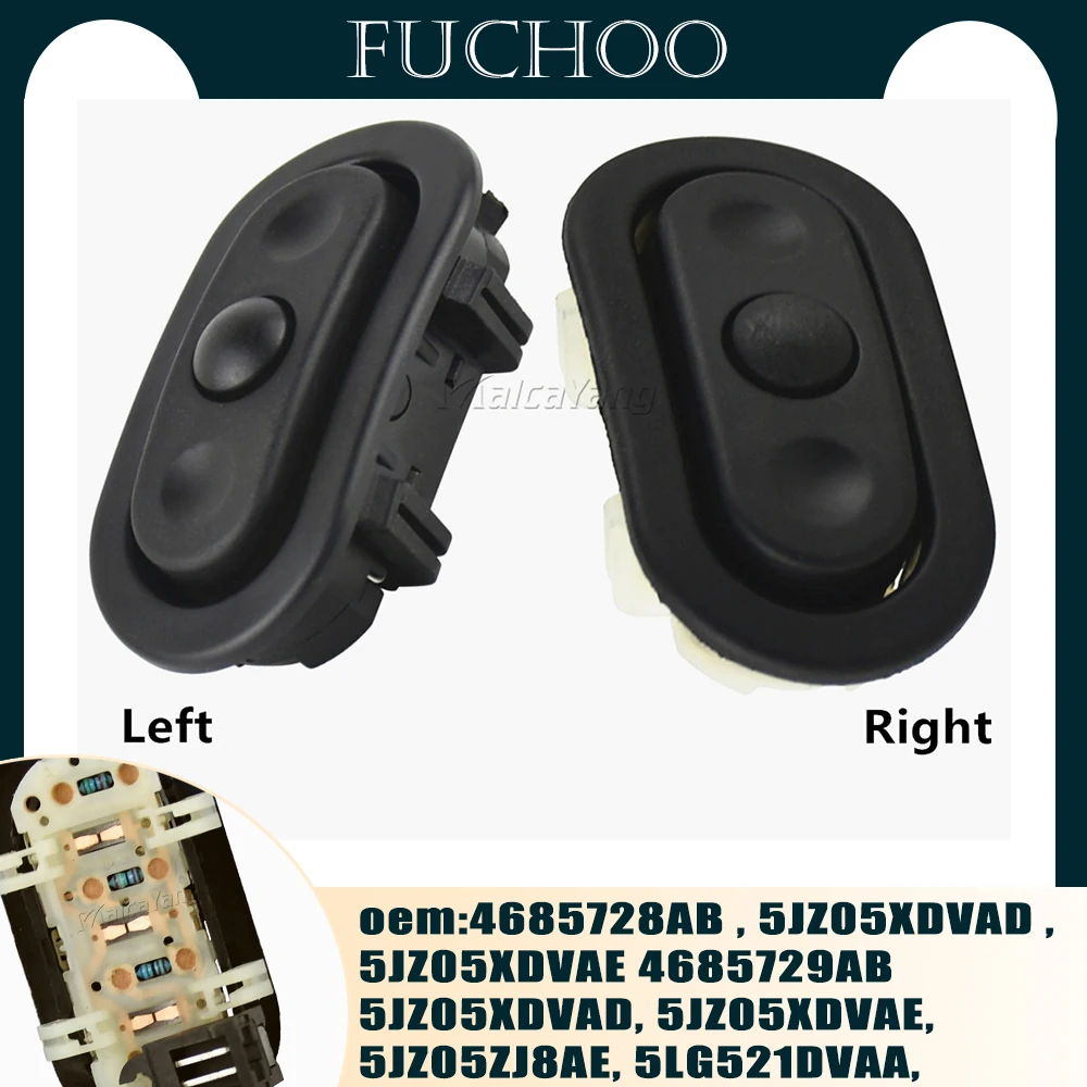 Accessori Auto Sinistra Destra Volante Audio Radio Control Switch Per Chrysler Dodge Ram 1500 2500 3500 Jeep 4685728Ab