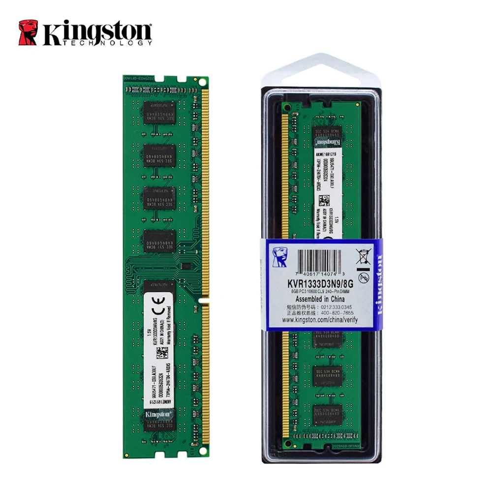 Kingston Ram Ddr3 Memoria 8Gb 4Gb 1066Mhz 1866Mhz 1600Mhz 1333Mhz Pc3-10600 Pc3-12800 Per Modulo Memoria Computer Desktop
