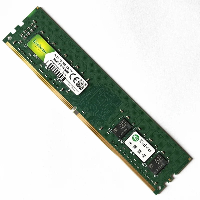 Kinlstuo Ddr4 4Gb 8Gb 16Gb 2400 2666 3200 Udimm Memoria Desktop 16Gb Ddr4 Ram 2400Mhz 288Pin