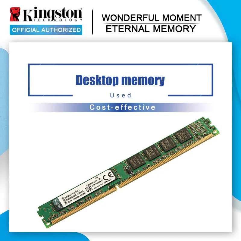 Memoria Desktop Kingston 2Gb 2G 800Mhz, Ram Pc Ddr2 800 667 6400 2Gb 4Gb 8Gb Pc3 Ddr3 1G 2G 4G 8G 1333Mhz 1600Mhz