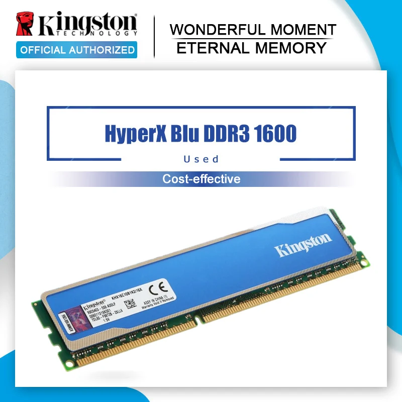Usato Kingston Hyperx Fury Pc Di Memoria Ram Modulo Di Memoria Del Computer Desktop Di 4Gb 4G 8Gb 8G Ddr3 Pc3 1600 1600Mhz 1866Mhz 1866 Mb Di Ram
