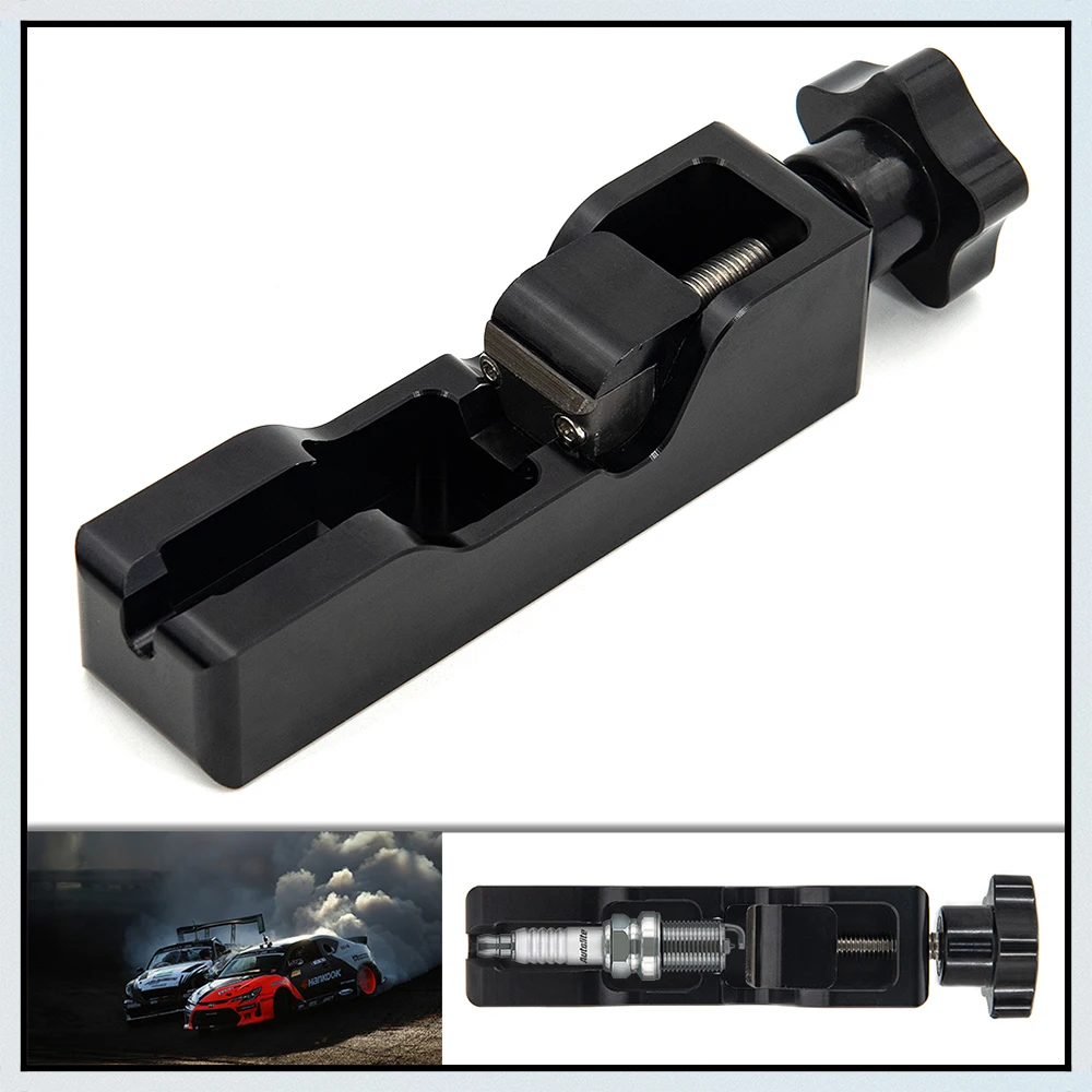 Universale In Lega Di Alluminio Motore Candela Gap Tool Gapper Gapping Sparkplug Pinza 10Mm 12Mm 14Mm Accessori Per Auto