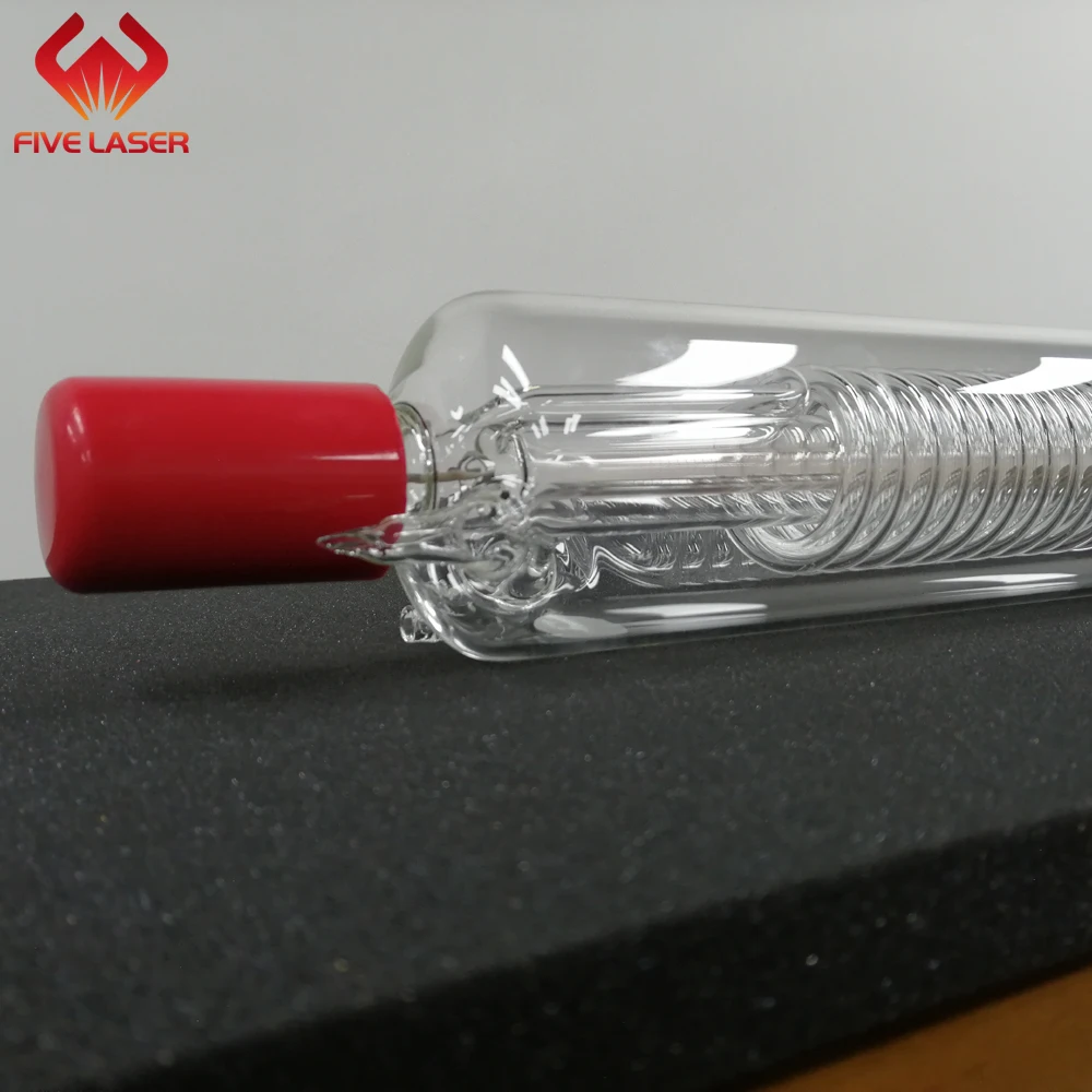 100 W Tubo Del Laser Reci Laser Lampada Per Il Fai Da Te Co2 Macchina Di Taglio Laser Di Potenza Di Picco 130 W