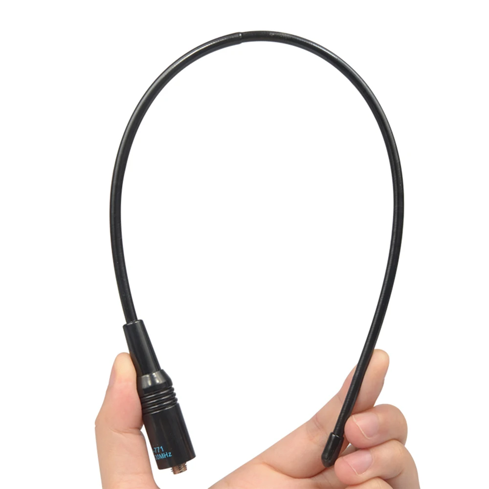 Na 771 Sma-F 144/430Mhz Antenna Dual Band Per Uv-5R Px-777 Th-Uv88 Walkie Talkie Portatile Na-771 Sma Femmina Uhf Vhf