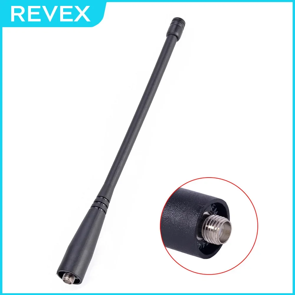 Revex Sma-Antenna Walkie Talkie Radio Bidirezionale Vhf Uhf Dual Band Femmina Per Baofeng Uv-5R Uv-5Ra Uv-5Rb Uv-5Rc Uv-5Rd Uv-5Re