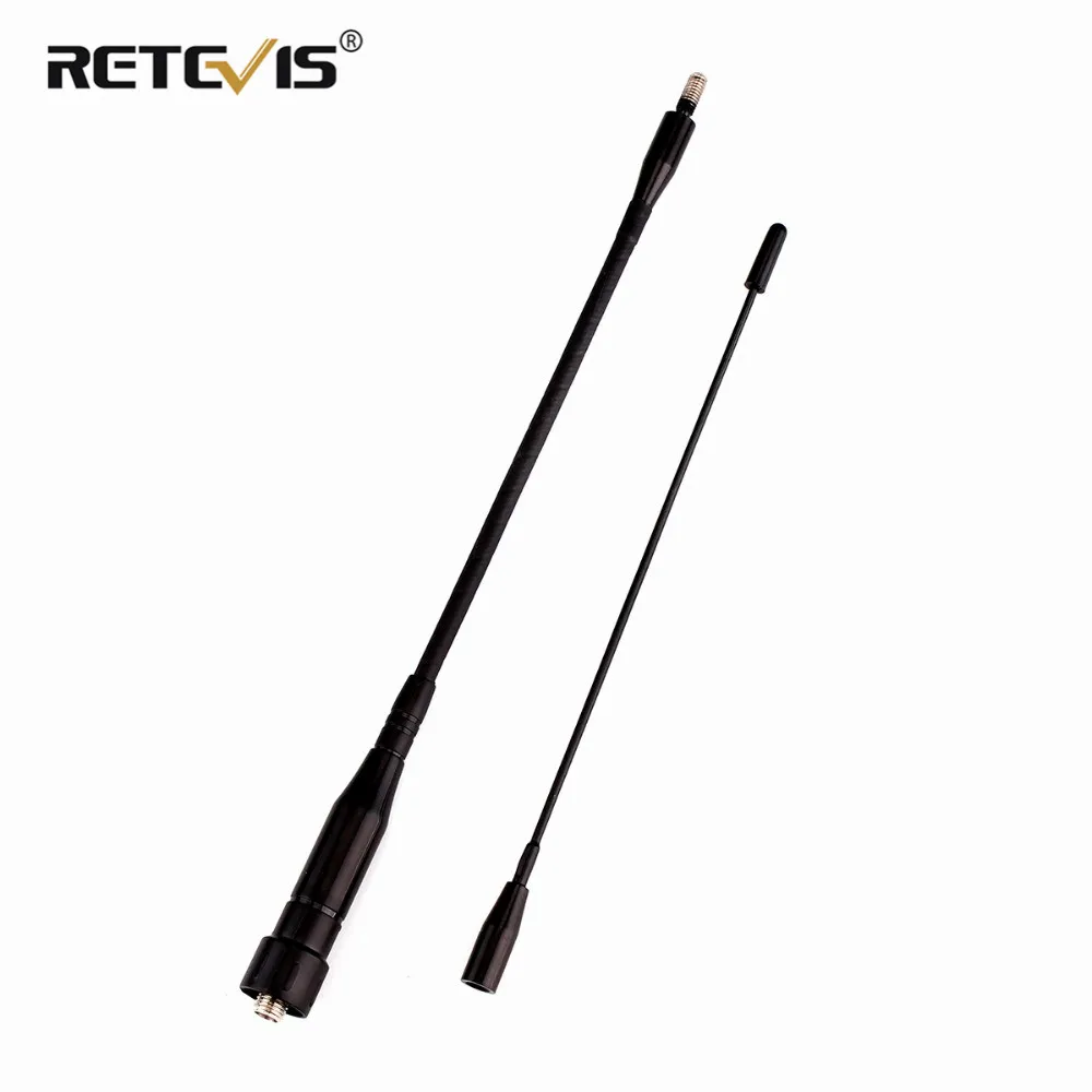 Dual Band Sma-F Alto Guadagno A Lungo Antenna Vhf/Uhf 360 Millimetri Per Ailunce Hd1/Retevis Rt29 Dmr Prosciutto Radio Amador Walkie Talkie J9131D