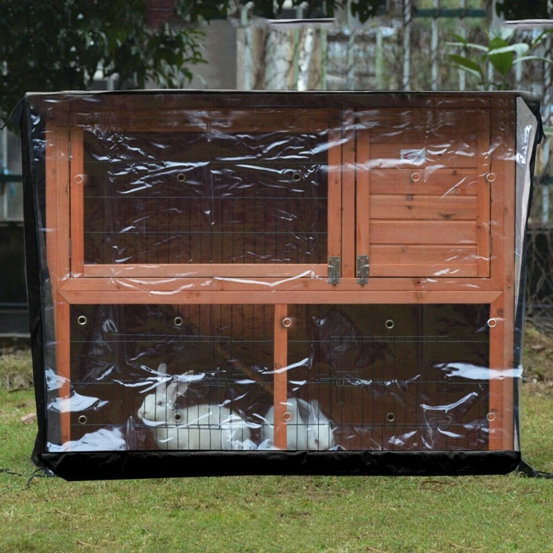 Bunny Rabbit Hutch Cover Per Giardino Invernale Custodia Impermeabile Per Gabbia Per Piccoli Animali Domestici Resistente Ai Raggi Uv