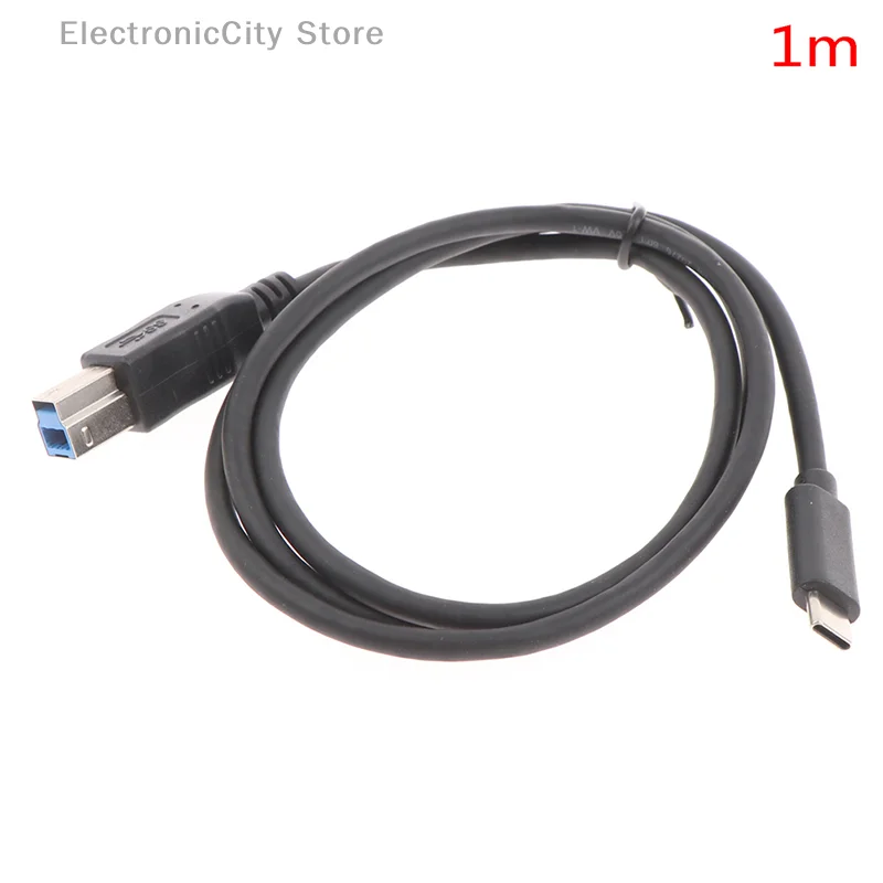 Usb C A Usb Tipo B 3.0 Kabel Voor Hdd Case Schijf Behuizing Web Camera Digitale Video Blue Ray Drive Tipo C Cavo Vierkante