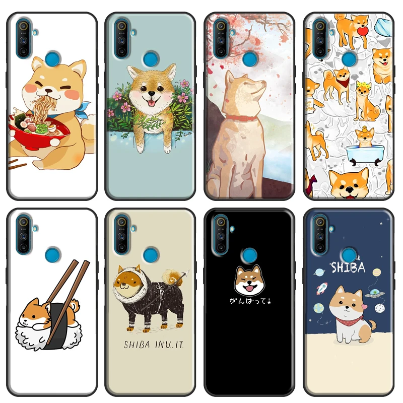 Divertente Shiba Inu Soft Per Oppo Realme 7 Pro 6 X7 X50 C11 C3 Gt Custodia Per Oneplus Nord 8T 7T 8 Pro Cover Per Telefono