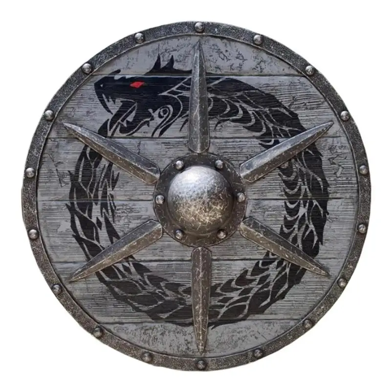 Viking Shield Shield Toys For Boys Medievale Eivor Valhalla Viking Shield Autentico Scudo Battlewear Per La Rievocazione