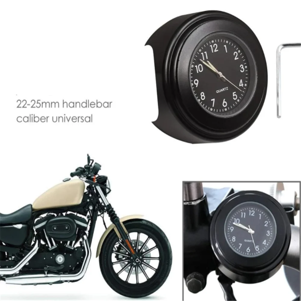1 Pz Accessori Moto Orologio Manubrio Per Kawasaki Er-5 Gpz500S Ex500R Ninja Zx7R Zx7Rr Zx9 Zzr1200