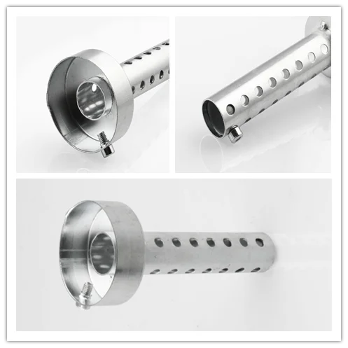 Silenziatore Moto Universale 35Mm/42Mm/45Mm/48Mm/60Mm Per Kawasaki Er-5 Gpz500S Ex500R Ninja Zx7R Zx7Rr Zx9 Zzr1200