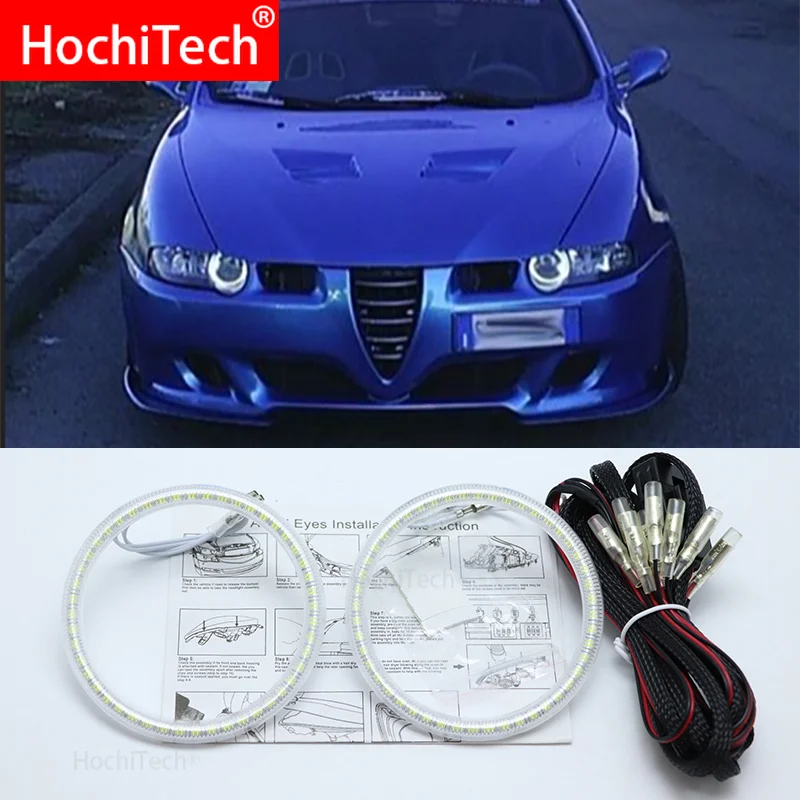 Per Alfa Romeo 147 2000 2001 2002 2003 2004 Faro Alogeno Smd Led Fari Alogeni Di Profondità Corredo Eccellente Ultra Brillante Illuminazione Drl