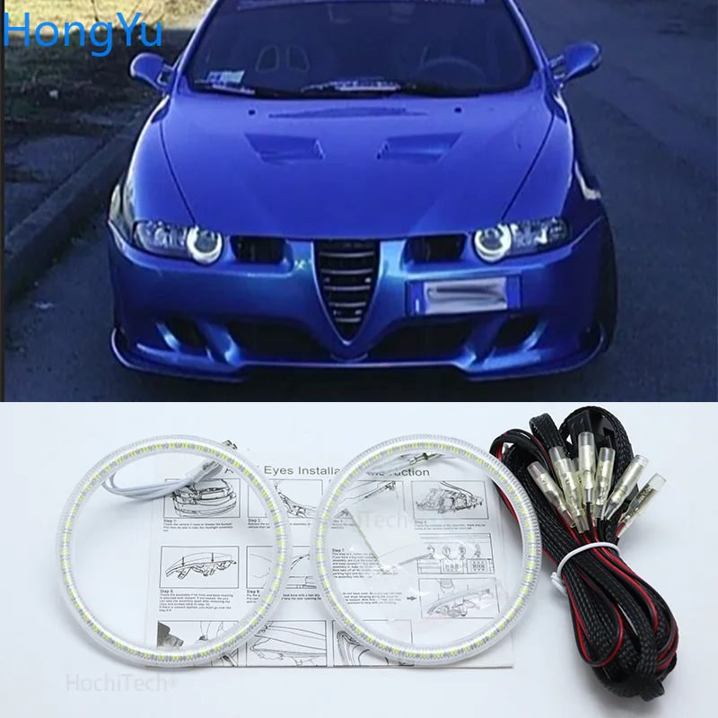 Per Alfa Romeo 147 2000 2001 2002 2003 2004 Faro Alogeno Smd Led Fari Alogeni Di Profondità Corredo Eccellente Ultra Brillante Illuminazione Drl