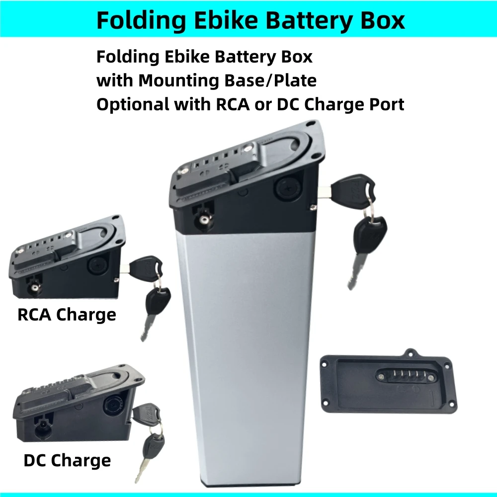 Scatola Batteria Ebike Pieghevole Mate X Mate City Originale 48V 36V 52V Scatola Batteria Pieghevole E-Bike Fat Bike Custodia Batteria Mountain Bike