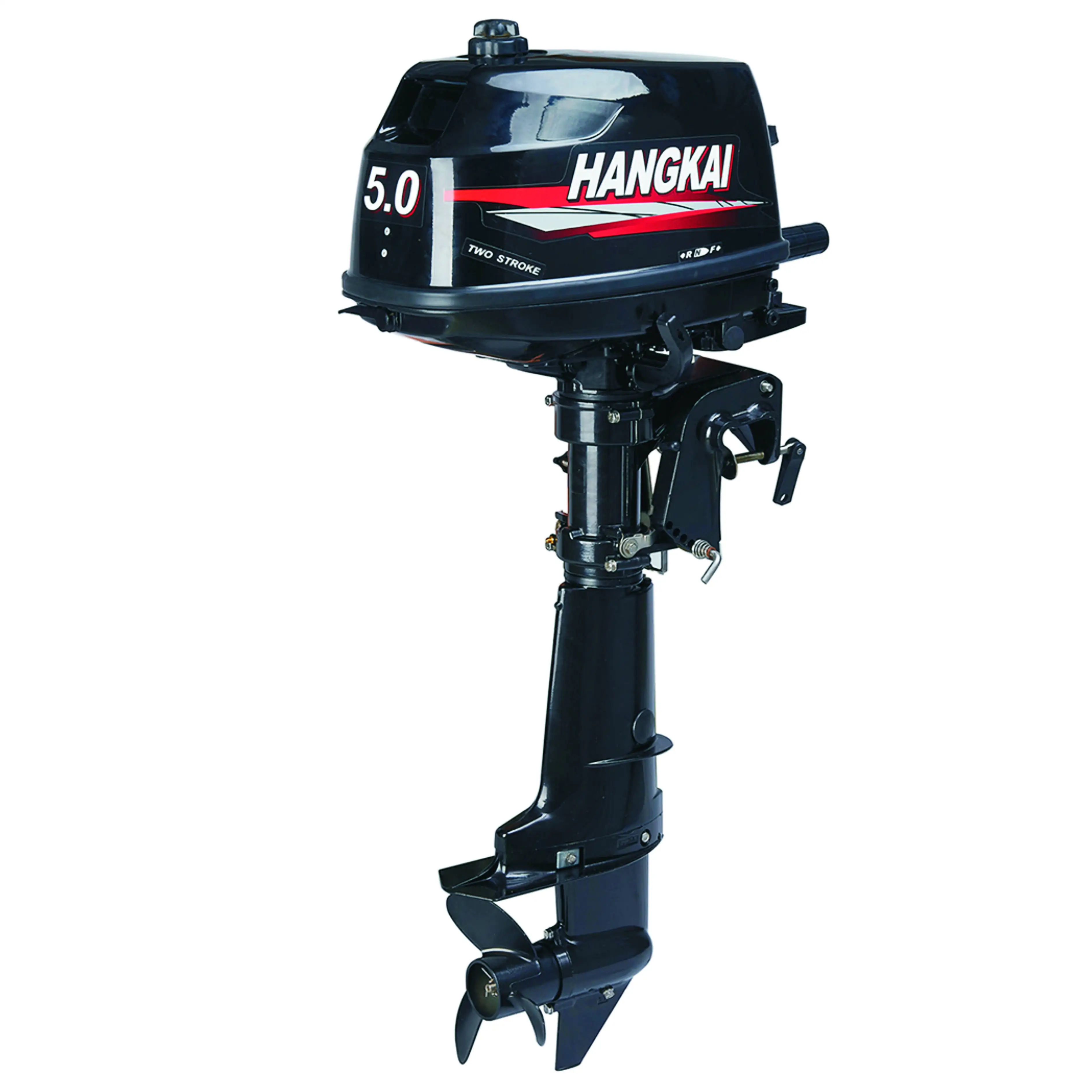 Ddp Tax Inclusive Feight Boat Motor Prezzo Basso Hangkai 2 Tempi 5Hp Moteur Hors Bord Motor De Popa Para Barco Motorboot