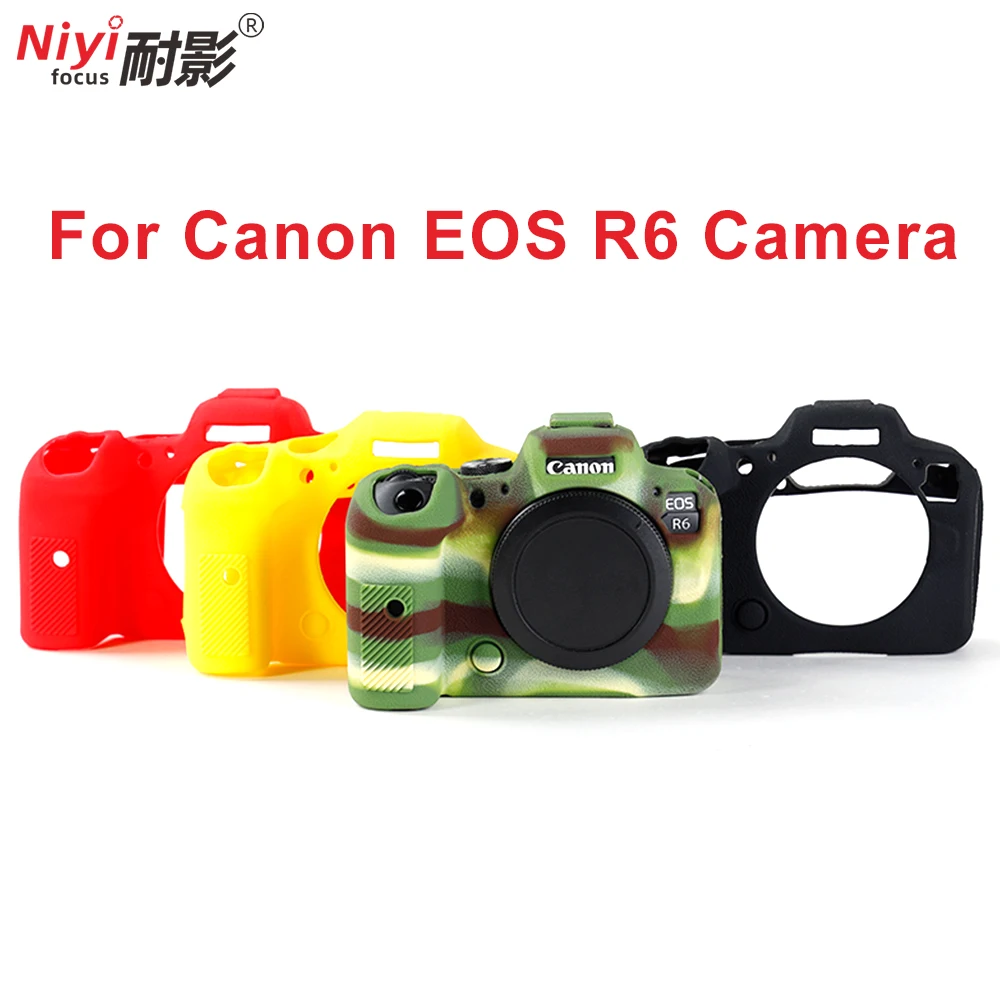 Canon Eos R6 Custodia Protettiva In Silicone Custodia Protettiva Custodia Protettiva Per Fotocamera Mirrorless Canon Eos R6 Eosr6