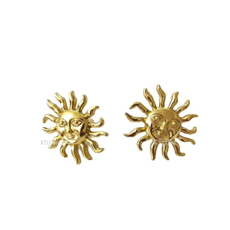 Brass Sun Shape Drawer Cabinet Door Cabinet Wardrobe Shoe Cabinet Wine Cabinet Bookcase Dressing Cabinet Handle Handle