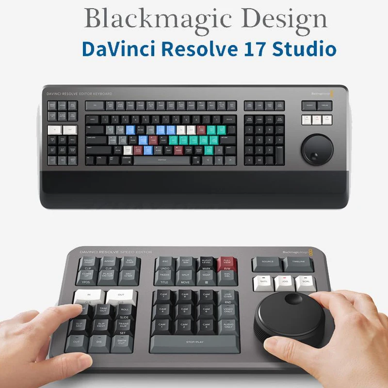 Blackmagic Design Davinci Risolvi L'Editor Di Velocità Tastiera Professionale Per Redattori Con Speed Editor (Scheda Di Attivazione)