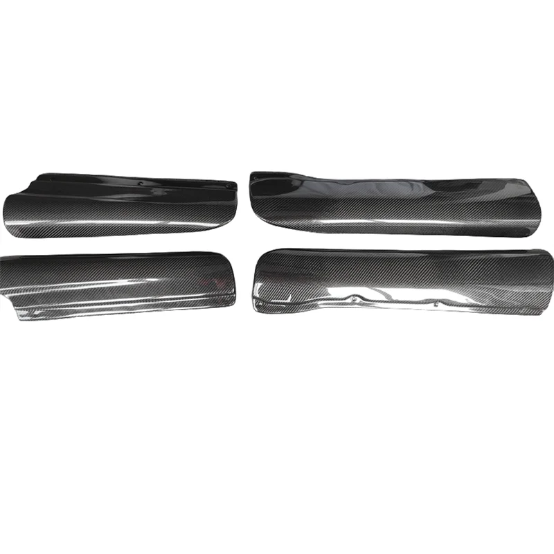 Bellissimo Kit Corpo Minigonne Laterali Stile Hm In Fibra Di Carbonio F430 Per Ferrari F430 Spoiler Anteriore Spoiler Posteriore Minigonne Laterali Al