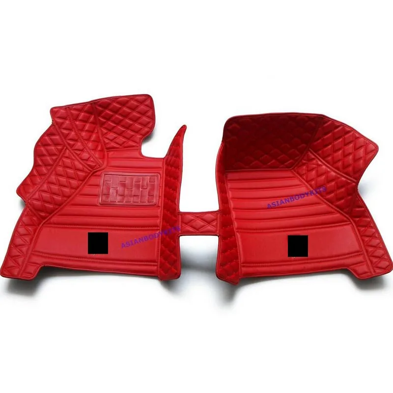 Misura Per La Ferrari F430 Di Alta Qualità Tappetino Eco Pelle Cabina Mats (Diversi Colori Disponibili)
