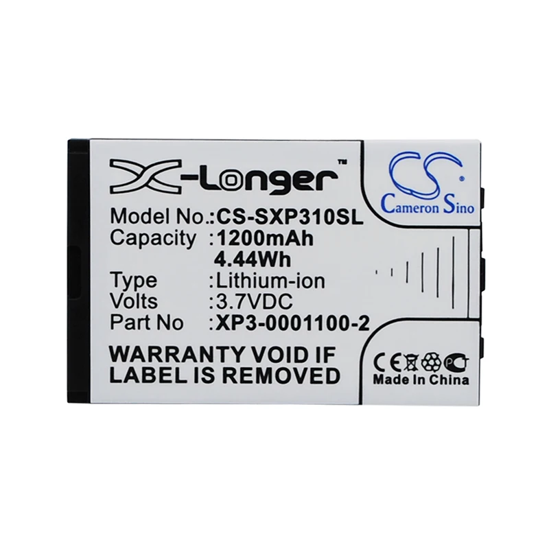Batteria 1200Mah Xp3-0001100-2 Per Xp3 Enduro Sonim Xp3-S