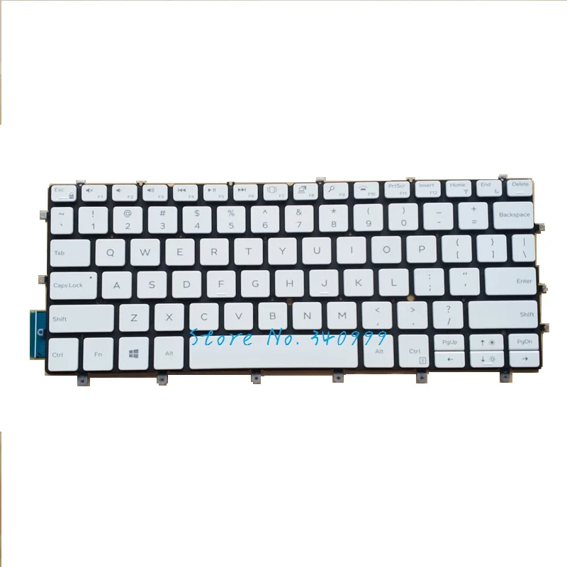 Nuova Tastiera Per Dell Xps 13 9370 9380 Inglese Retroilluminato