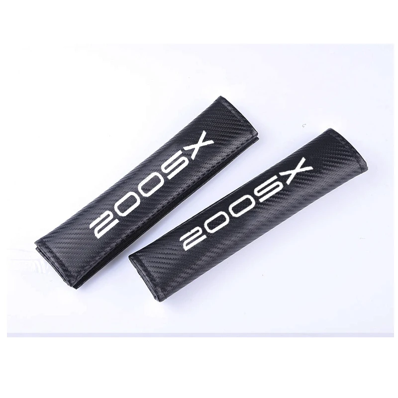 2 Pezzi Pu Fashion Car Seat Belt Cover Car Seat Belt Spalline Per Nissan 200Sx