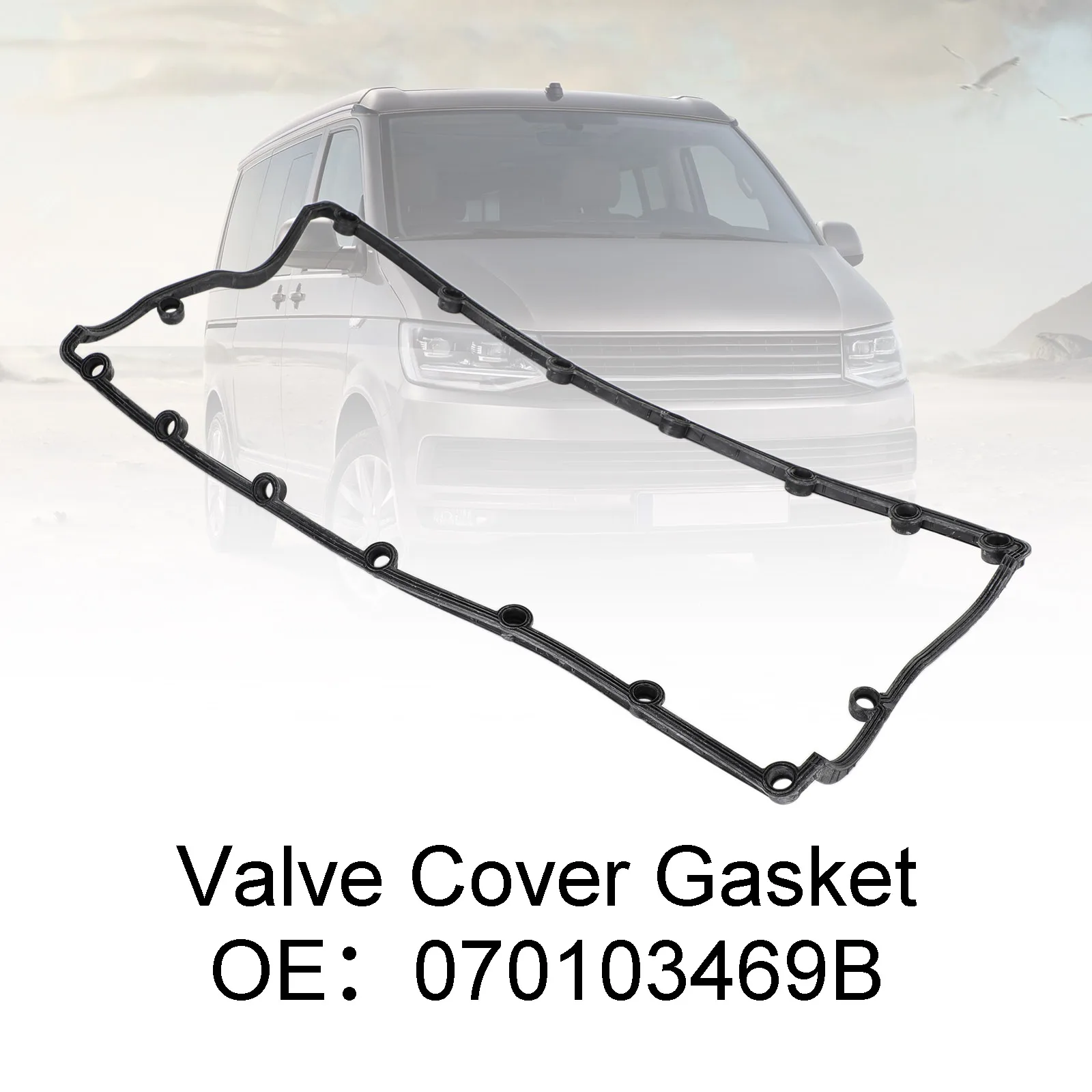 Guarnizione Coperchio Valvola Areyourshop Per Vw Touareg Multivan T5 Transporter T5 2.5 Tdi 070103469B