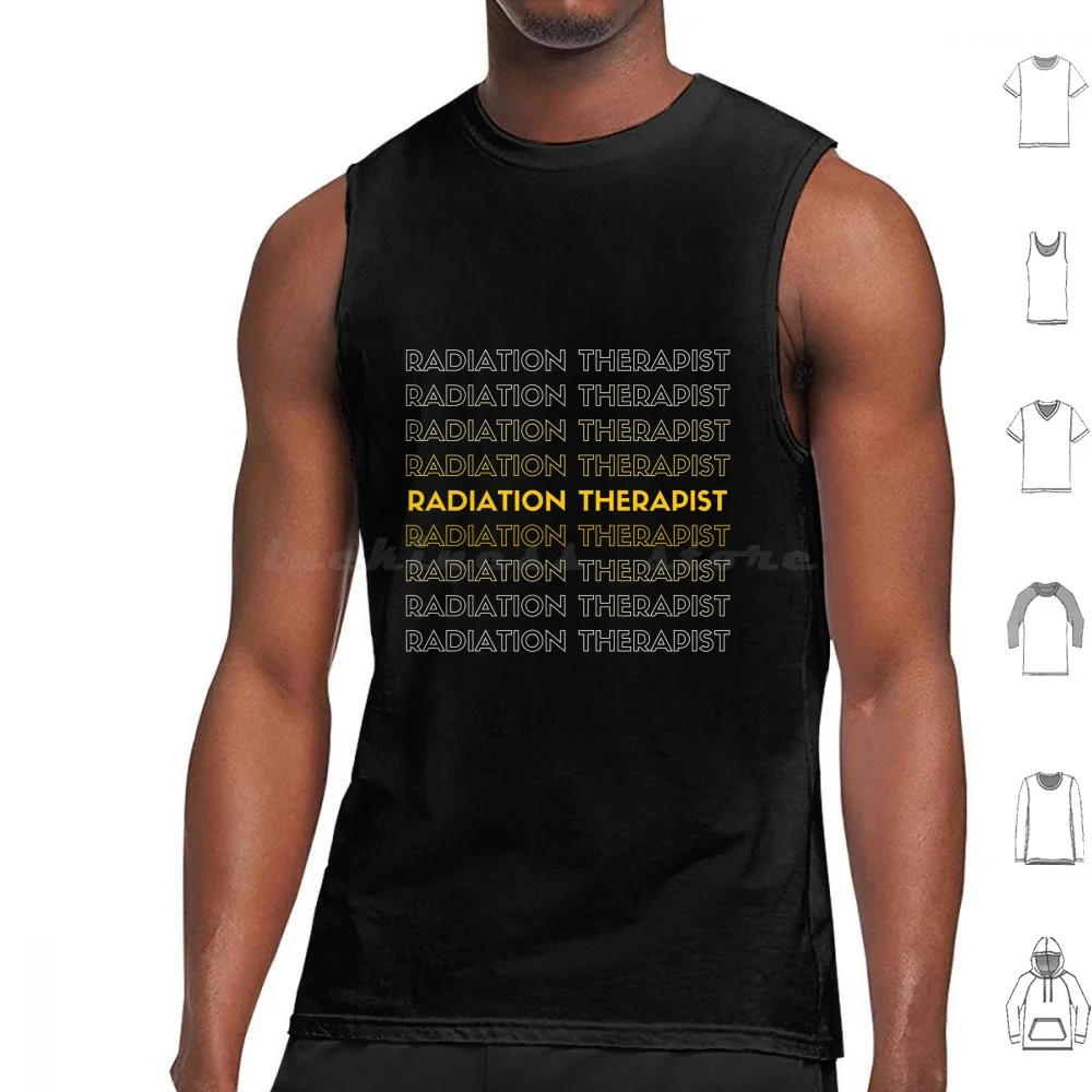 Radiation Paperor Ripeti Canotte Gilet Senza Maniche Radiation Painter Therapor Radiation Painter Articoli Popolari Divertenti