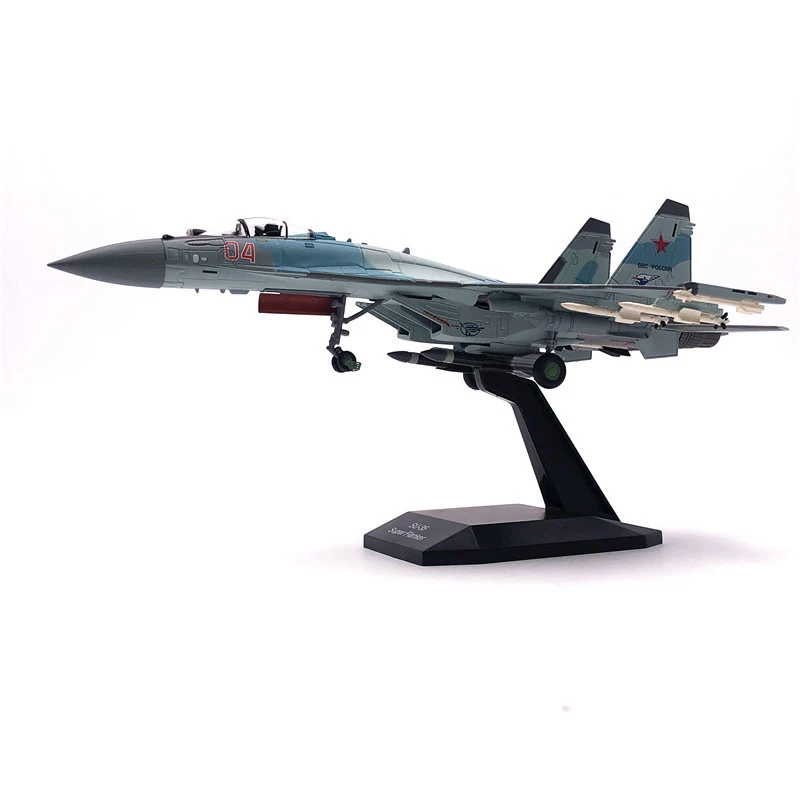 Jason Tutu Aircraft Plane Model 1/100 Russian Air Force Fighter Su 35 Airplane Modello In Lega Diecast 1:100 Aerei In Metallo
