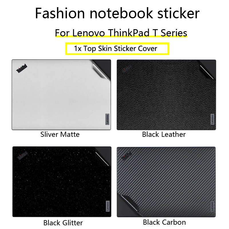 1X Top Skin Sticker Cover Per Lenovo Thinkpad Serie T T14 T14S T14P Gen1 Gen2 Gen3/E14 Gen5/T15 Gen1/T16 Gen1/E16 Gen1/P16 Gen1