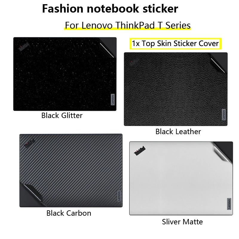 1X Top Skin Sticker Cover Per Lenovo Thinkpad Serie T T14 T14S T14P Gen1 Gen2 Gen3/E14 Gen5/T15 Gen1/T16 Gen1/E16 Gen1/P16 Gen1