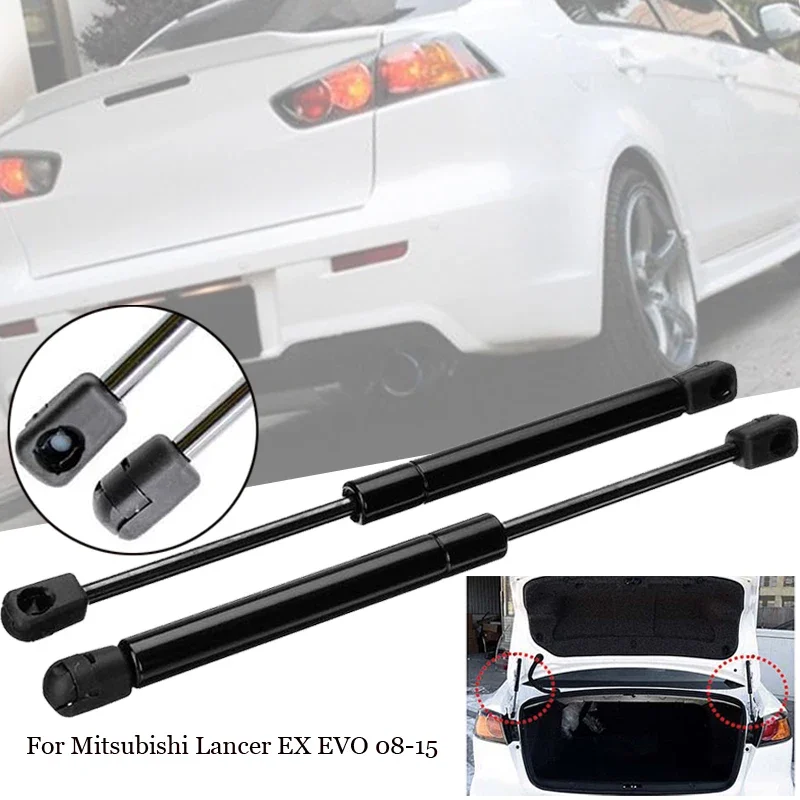 2Pcs Ammortizzatori Puntoni Portellone Bagagliaio Molla A Gas Cofano Montanti Per Mitsubishi Gas Strut Lancer Ex Evo 2008-2015