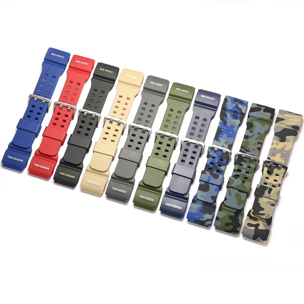Cinturino In Resina Adatto Per Casio G-Shock Mudmaster Gg1000 Gwg100 Gsg100 Accessori Per Cinturini Sportivi Impermeabili Da Uomo